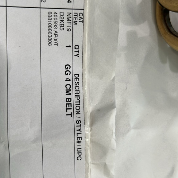 Gucci CM Belt size 32 inches - Picture 6 of 7